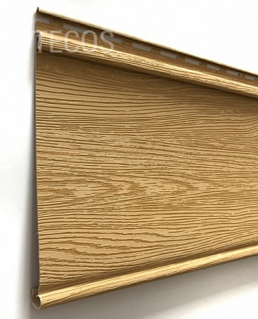 Сайдинг акриловый Tecos Облицовочная доска Люкс Ангарская сосна
