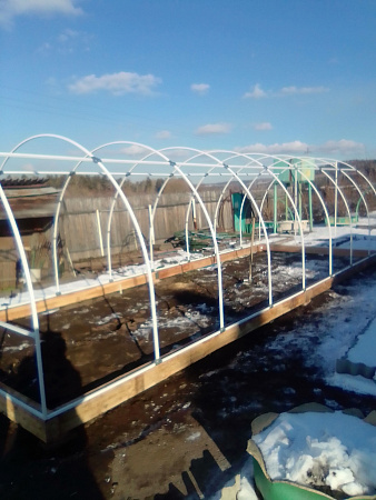 Теплица из квадратной трубы 20*20, каркас